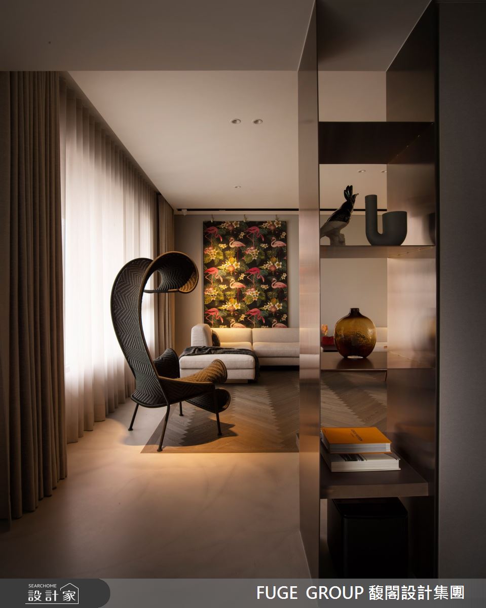 56坪新成屋(5年以下)＿現代風客廳案例圖片＿FUGE GROUP 馥閣設計集團＿馥閣_從心開始 Mind Craft之2