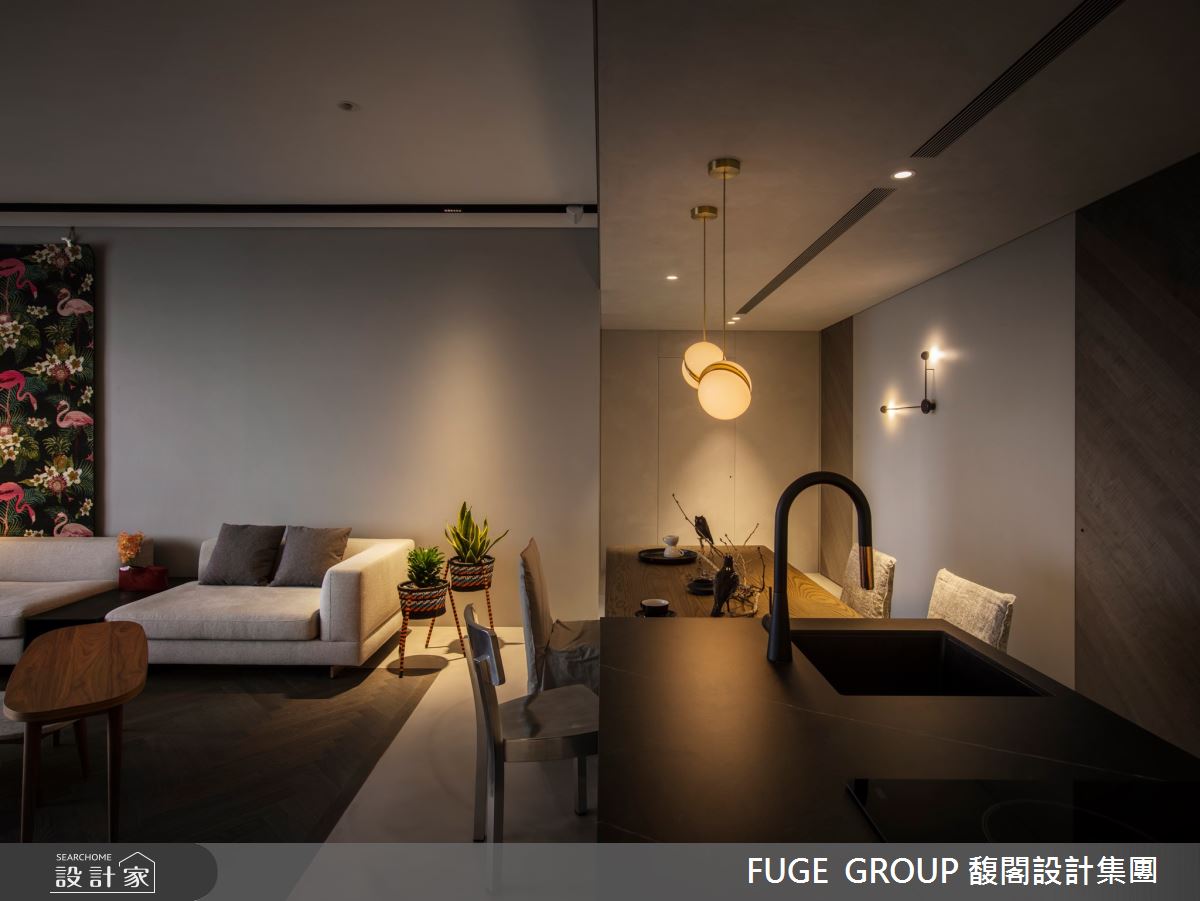 56坪新成屋(5年以下)＿現代風客廳餐廳案例圖片＿FUGE GROUP 馥閣設計集團＿馥閣_從心開始 Mind Craft之3