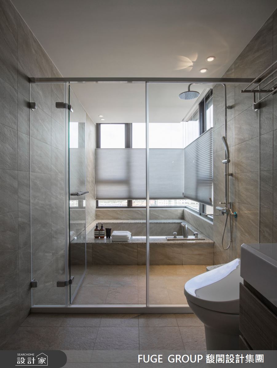 56坪新成屋(5年以下)＿現代風浴室案例圖片＿FUGE GROUP 馥閣設計集團＿馥閣_從心開始 Mind Craft之16