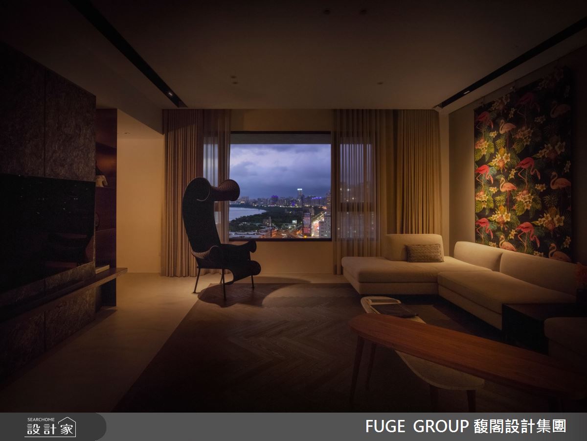 56坪新成屋(5年以下)＿現代風客廳案例圖片＿FUGE GROUP 馥閣設計集團＿馥閣_從心開始 Mind Craft之25