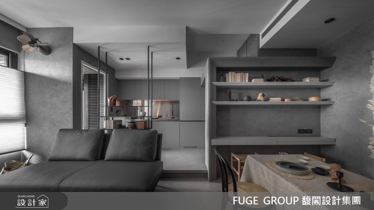 新成屋(5年以下)＿混搭風客廳案例圖片＿FUGE GROUP 馥閣設計集團＿馥閣_樸 A Simple Life之7