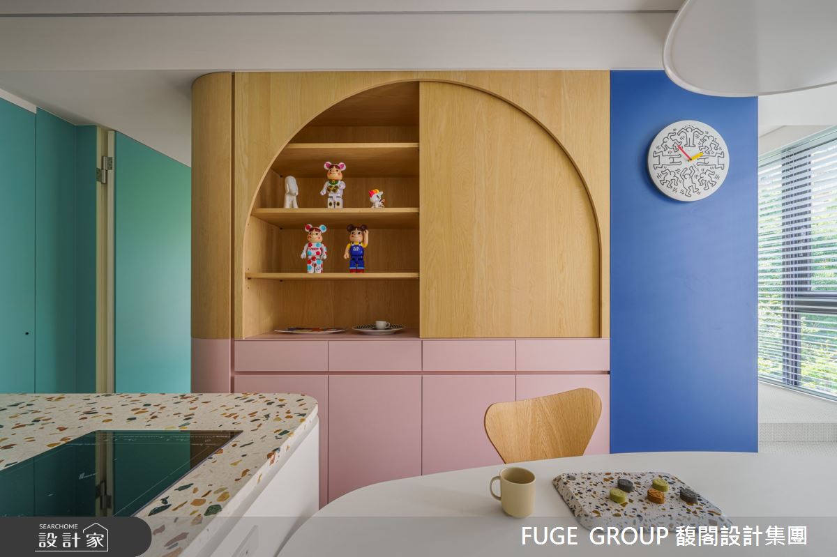 26坪老屋(16~30年)＿混搭風餐廳案例圖片＿FUGE GROUP 馥閣設計集團＿馥閣_夏的魔幻 HSIA PSYCHEDELICO之6