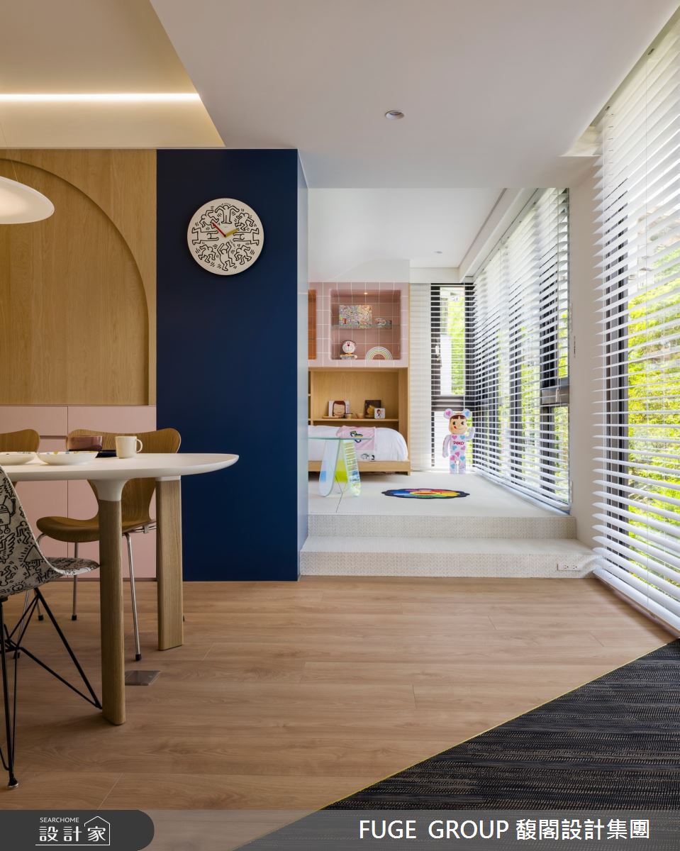 26坪老屋(16~30年)＿混搭風餐廳多功能室案例圖片＿FUGE GROUP 馥閣設計集團＿馥閣_夏的魔幻 HSIA PSYCHEDELICO之9