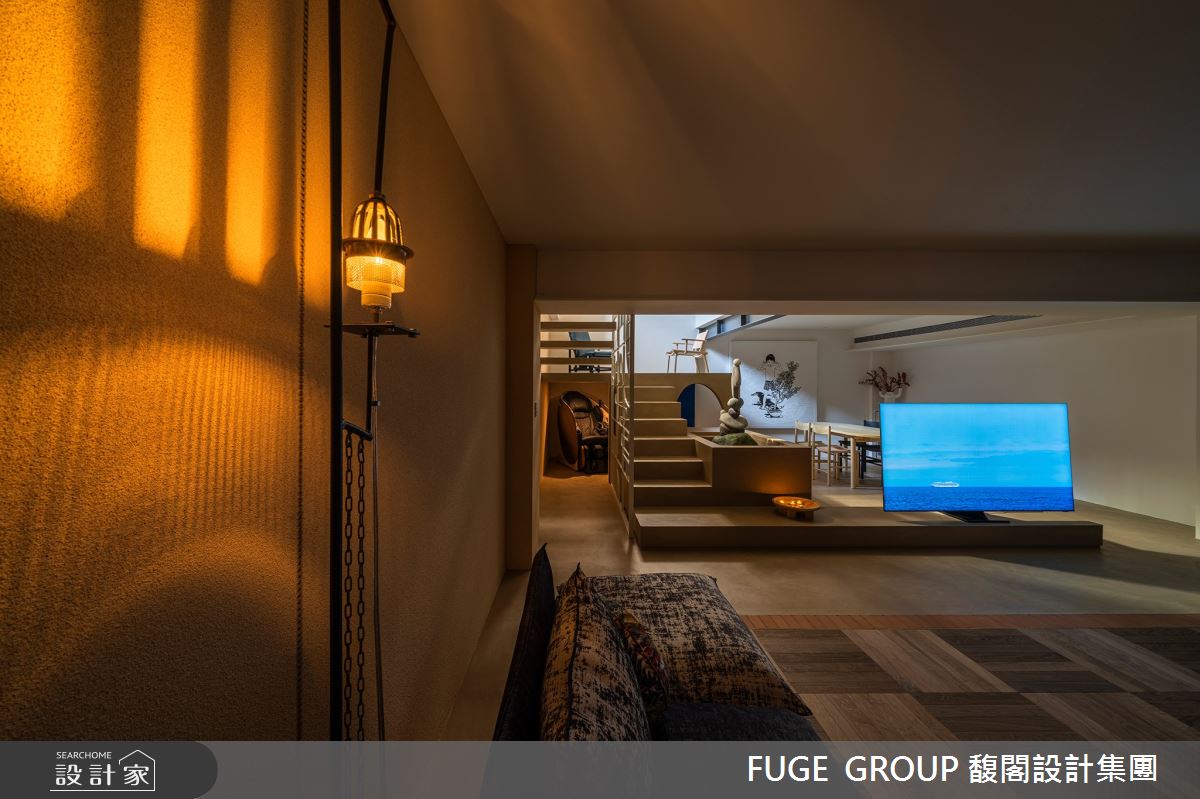 88坪老屋(16~30年)＿混搭風多功能室案例圖片＿FUGE GROUP 馥閣設計集團＿馥閣_拾光縮影Hometown in Miniature之17