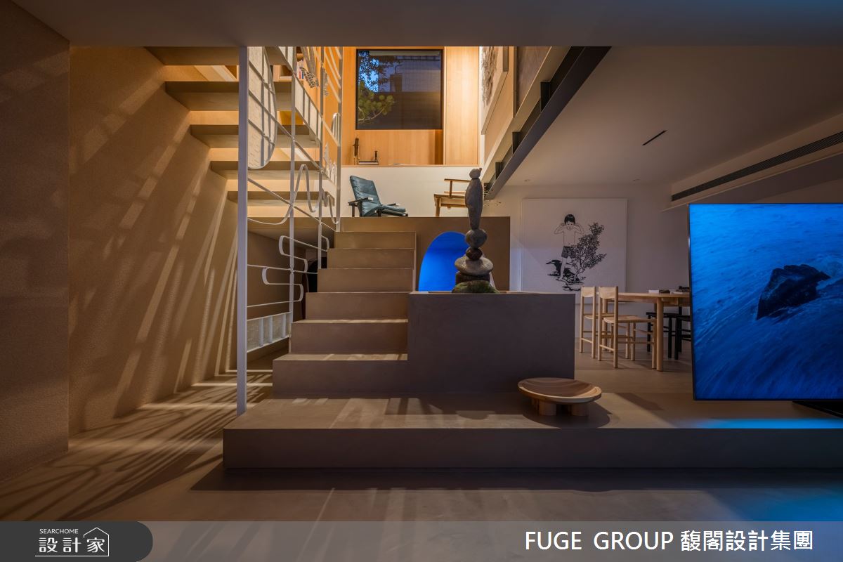 88坪老屋(16~30年)＿混搭風多功能室案例圖片＿FUGE GROUP 馥閣設計集團＿馥閣_拾光縮影Hometown in Miniature之21