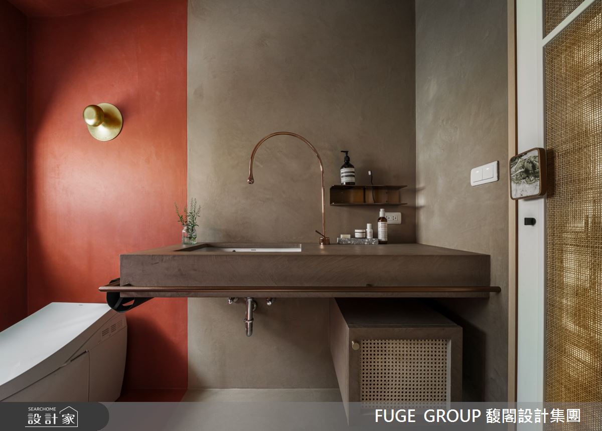 88坪老屋(16~30年)＿混搭風浴室案例圖片＿FUGE GROUP 馥閣設計集團＿馥閣_拾光縮影Hometown in Miniature之35