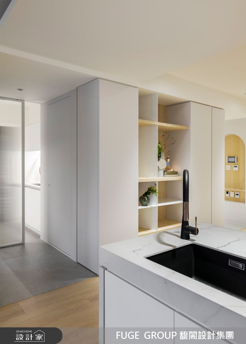 37坪新成屋(5年以下)＿現代風中島案例圖片＿FUGE GROUP 馥閣設計集團＿馥閣_Closer之10