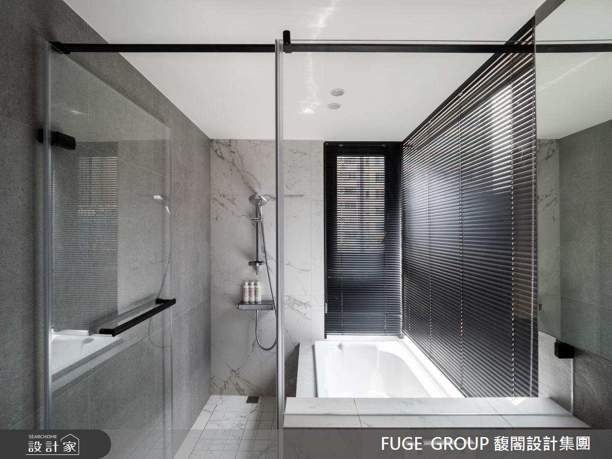 37坪新成屋(5年以下)＿現代風浴室案例圖片＿FUGE GROUP 馥閣設計集團＿馥閣_Closer之18