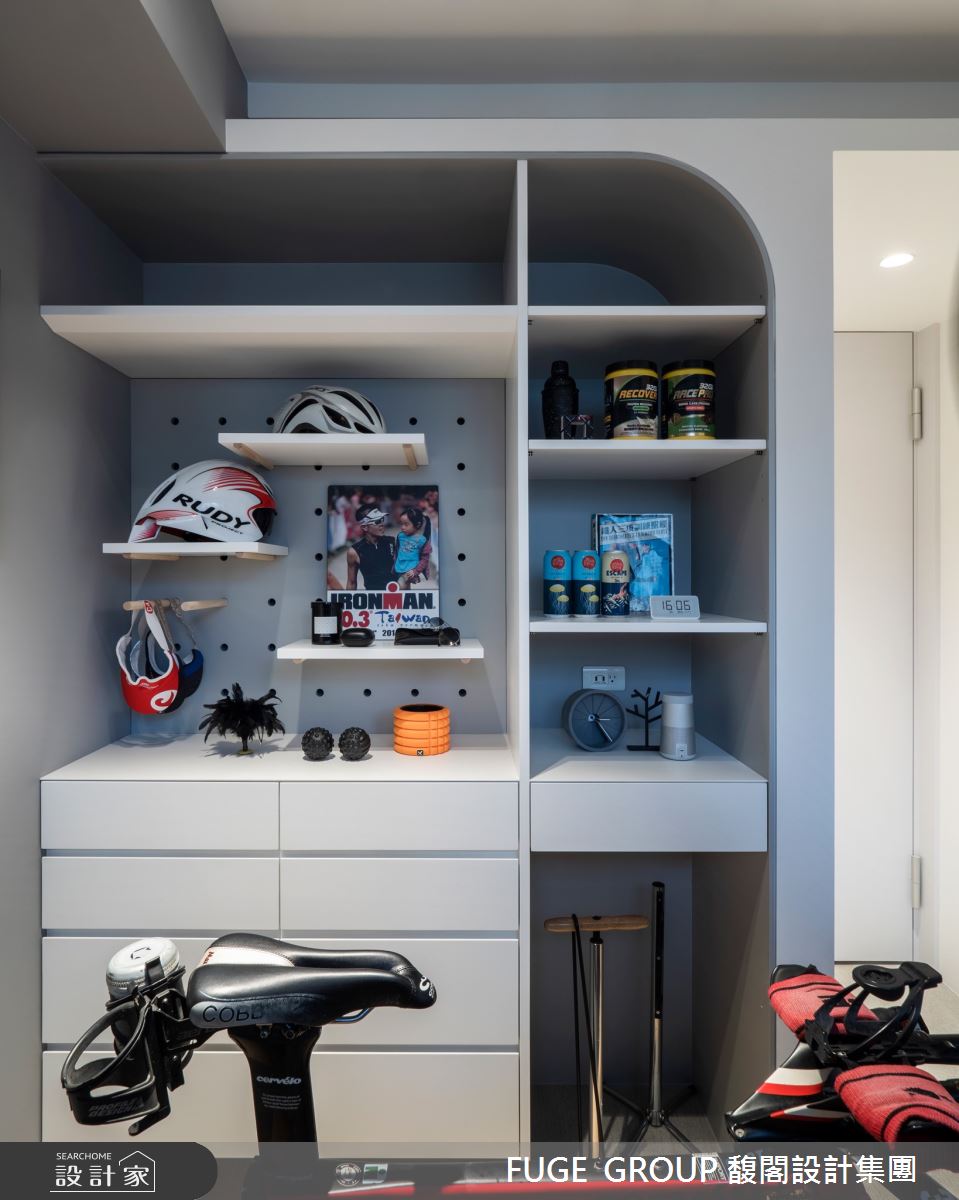 37坪新成屋(5年以下)＿現代風儲藏室多功能室案例圖片＿FUGE GROUP 馥閣設計集團＿馥閣_Closer之28