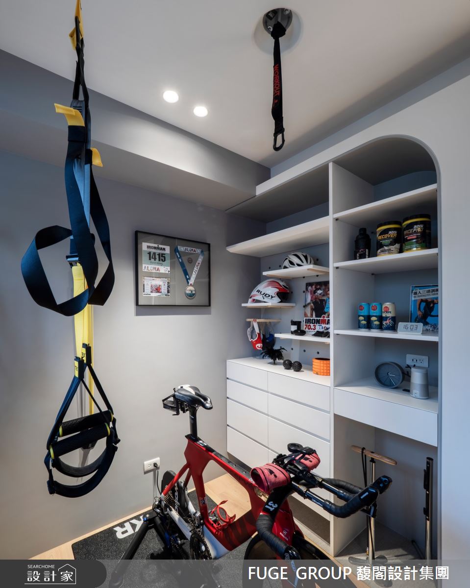 37坪新成屋(5年以下)＿現代風儲藏室家庭健身房多功能室案例圖片＿FUGE GROUP 馥閣設計集團＿馥閣_Closer之29