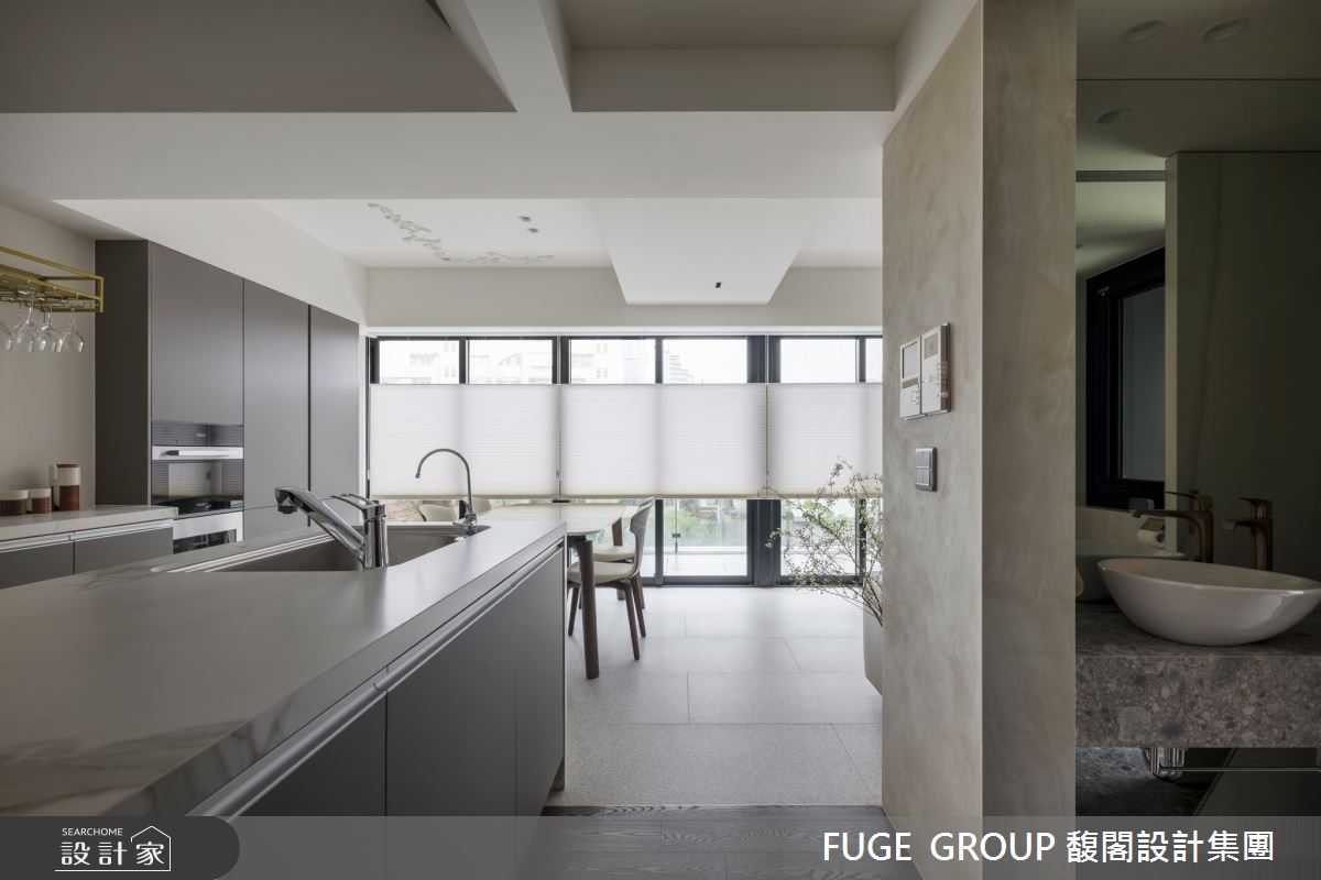23坪中古屋(5~15年)＿飯店風餐廳浴室中島案例圖片＿FUGE GROUP 馥閣設計集團＿馥閣_品味人生Taste of Life之14
