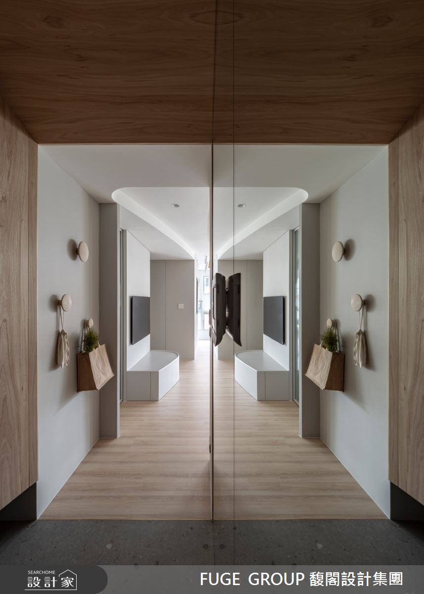 新成屋(5年以下)＿北歐風玄關案例圖片＿FUGE GROUP 馥閣設計集團＿馥閣_海灣 THE BAY之3