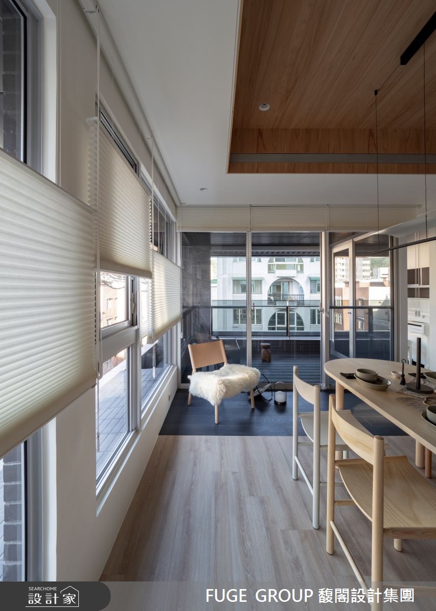 新成屋(5年以下)＿北歐風餐廳陽台案例圖片＿FUGE GROUP 馥閣設計集團＿馥閣_海灣 THE BAY之13