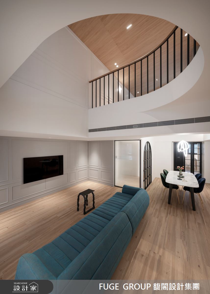 新成屋(5年以下)＿美式風客廳餐廳案例圖片＿FUGE GROUP 馥閣設計集團＿馥閣_Softness之4