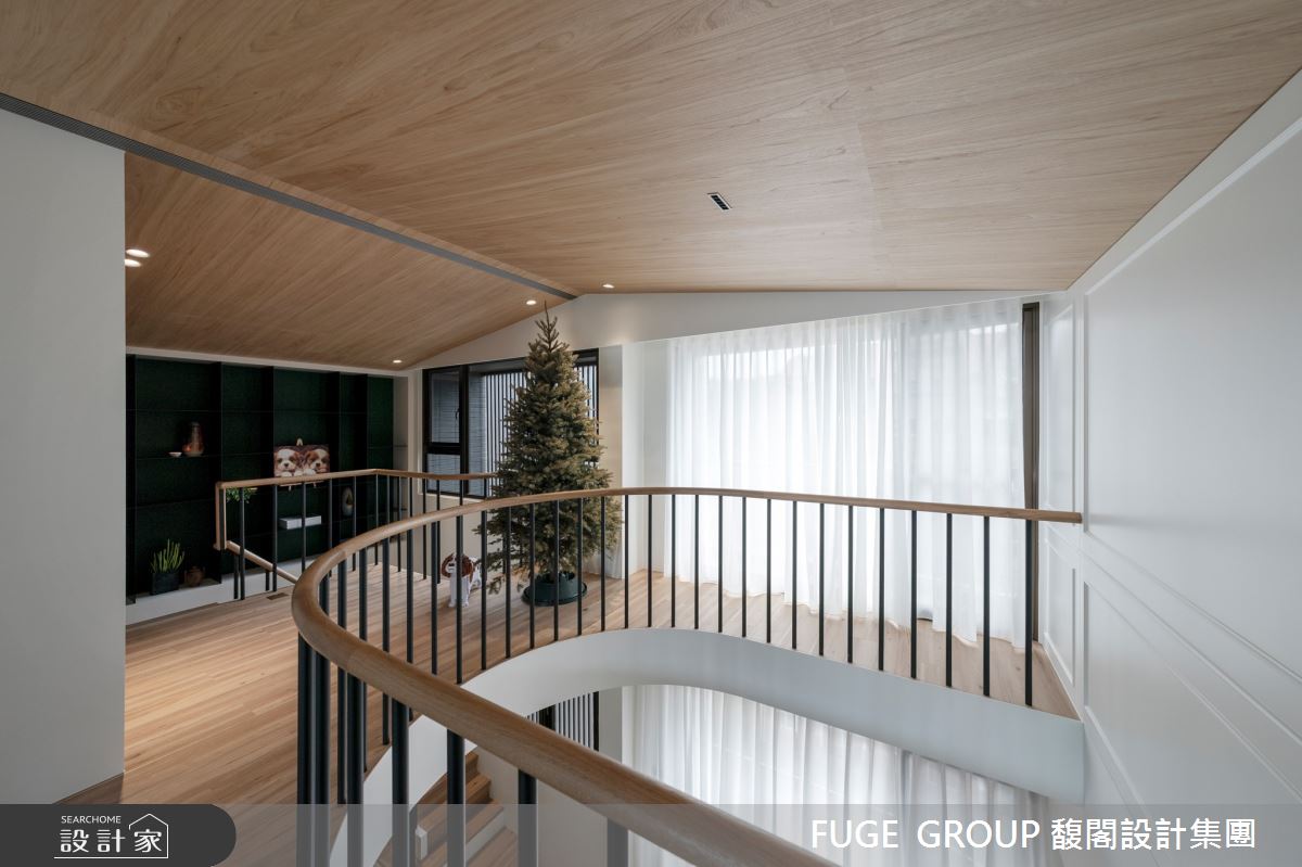 新成屋(5年以下)＿美式風樓梯案例圖片＿FUGE GROUP 馥閣設計集團＿馥閣_Softness之9