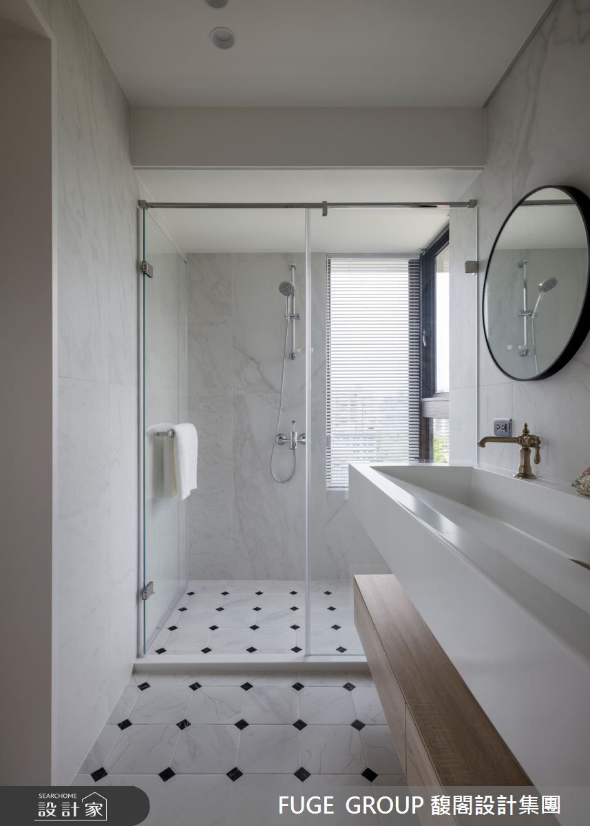 新成屋(5年以下)＿美式風浴室案例圖片＿FUGE GROUP 馥閣設計集團＿馥閣_Softness之17