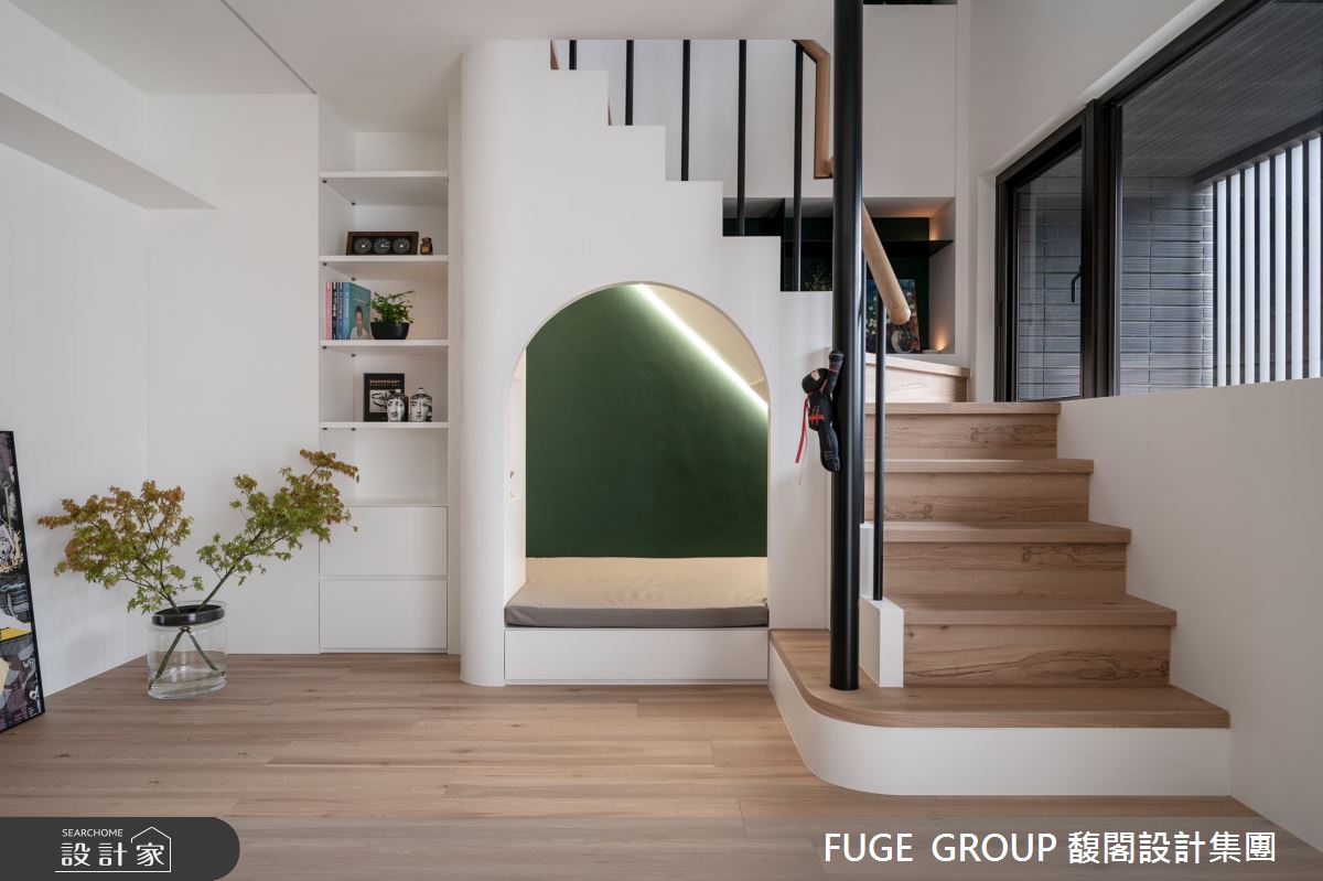 新成屋(5年以下)＿美式風樓梯多功能室案例圖片＿FUGE GROUP 馥閣設計集團＿馥閣_Softness之26