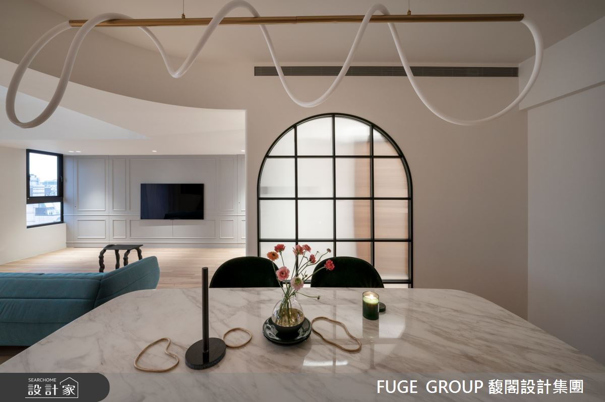 新成屋(5年以下)＿美式風客廳餐廳案例圖片＿FUGE GROUP 馥閣設計集團＿馥閣_Softness之29