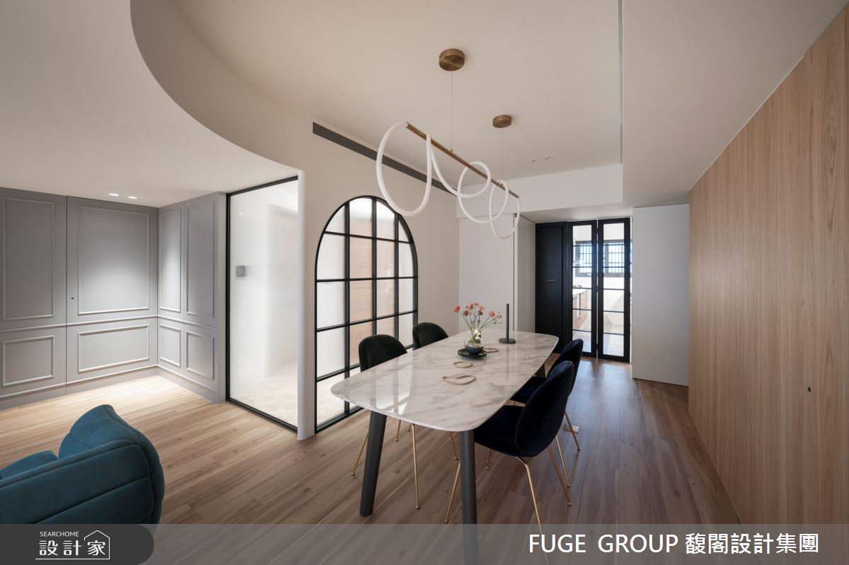 新成屋(5年以下)＿美式風玄關餐廳案例圖片＿FUGE GROUP 馥閣設計集團＿馥閣_Softness之30