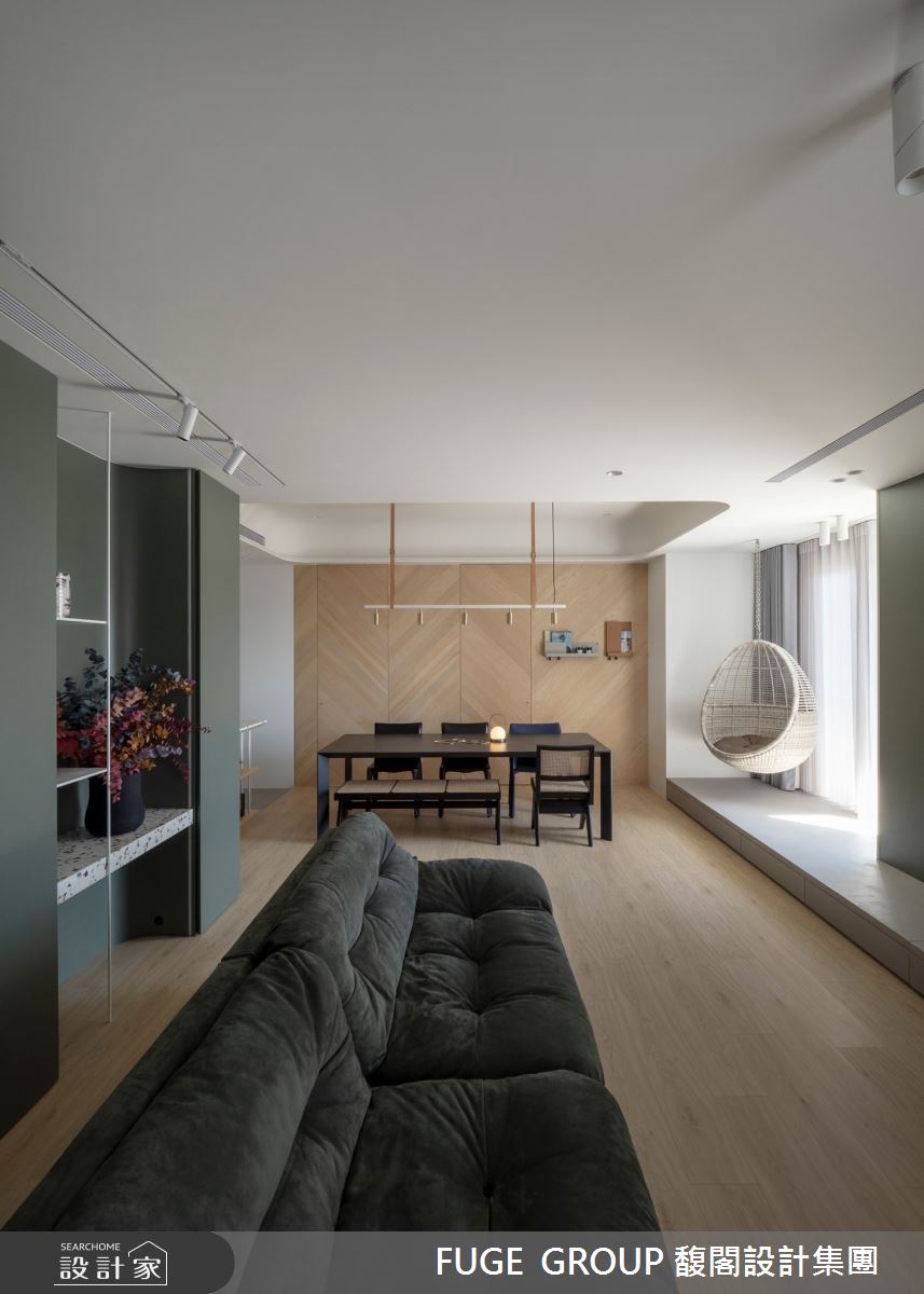 新成屋(5年以下)＿現代風客廳餐廳案例圖片＿FUGE GROUP 馥閣設計集團＿馥閣_Swing之7