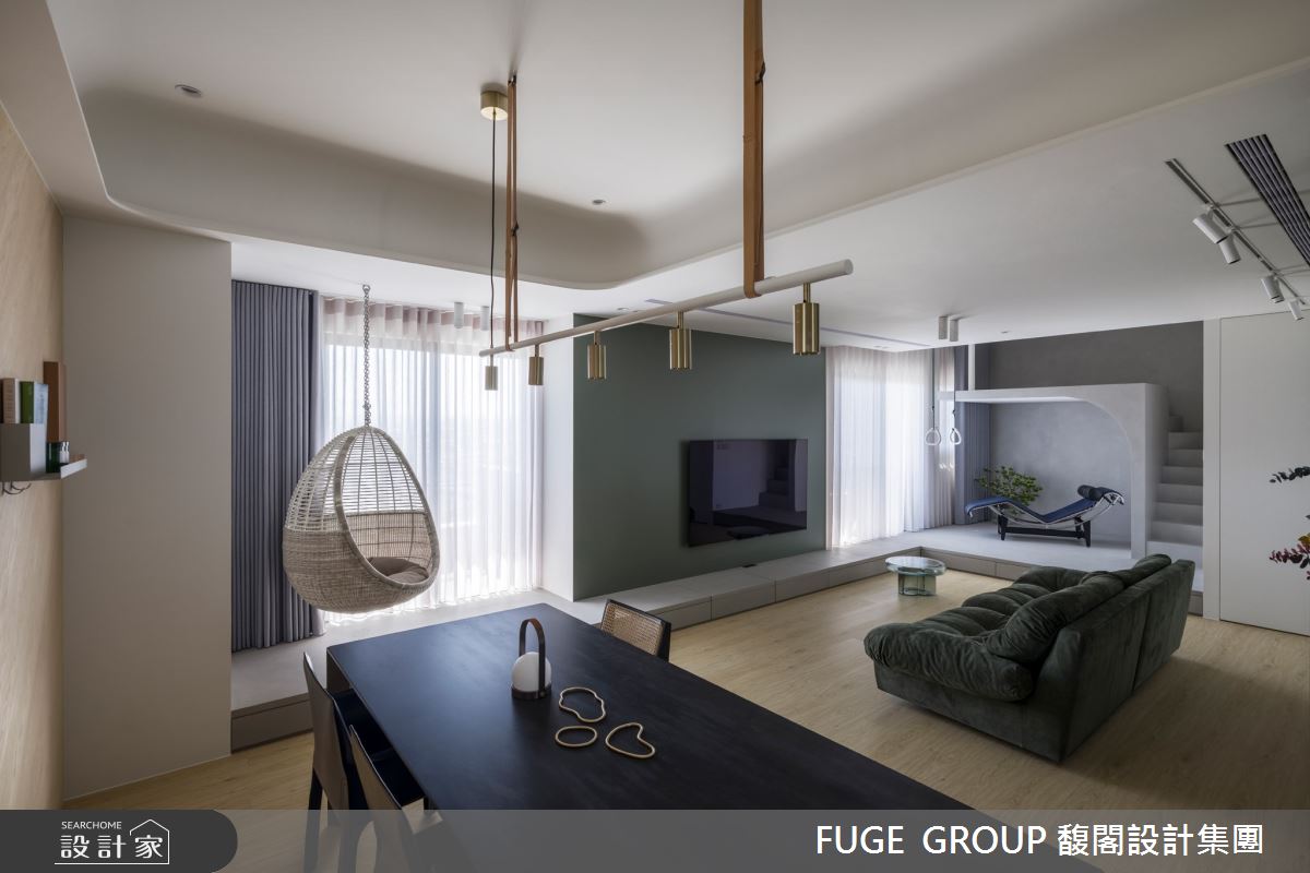 新成屋(5年以下)＿現代風客廳餐廳案例圖片＿FUGE GROUP 馥閣設計集團＿馥閣_Swing之10