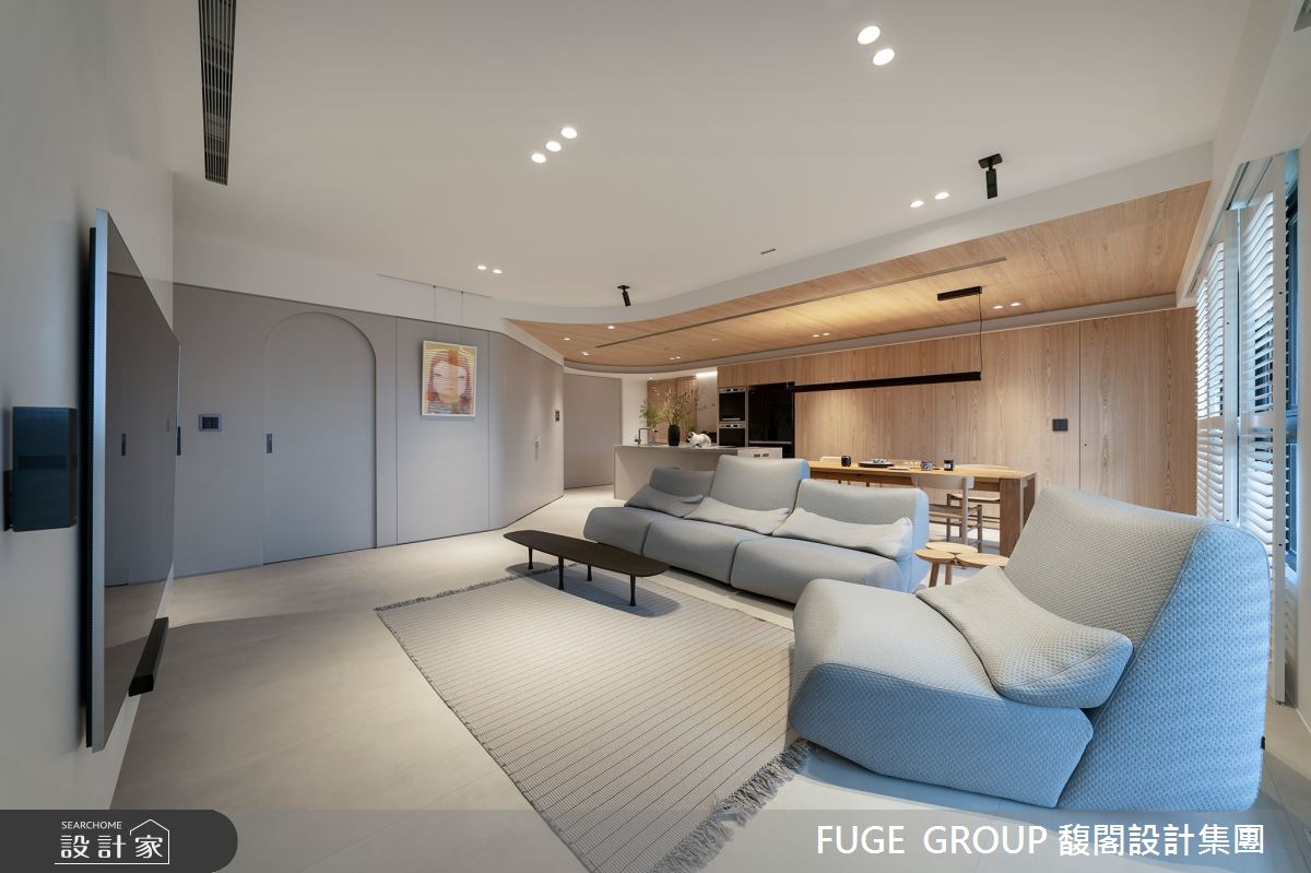 35坪新成屋(5年以下)＿混搭風客廳餐廳案例圖片＿FUGE GROUP 馥閣設計集團＿馥閣_He's A Keeper之12