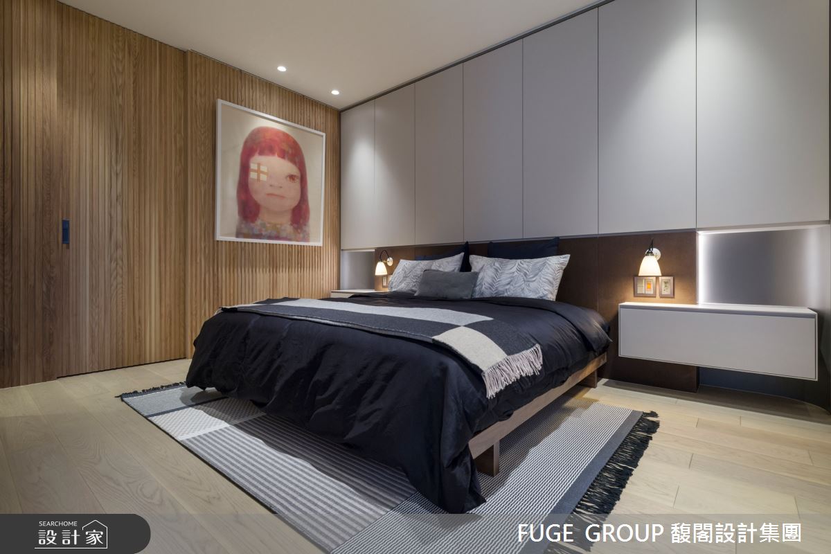 35坪新成屋(5年以下)＿混搭風臥室案例圖片＿FUGE GROUP 馥閣設計集團＿馥閣_He's A Keeper之16