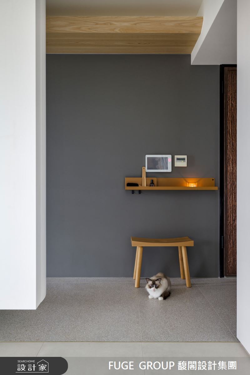 35坪新成屋(5年以下)＿混搭風玄關案例圖片＿FUGE GROUP 馥閣設計集團＿馥閣_He's A Keeper之26