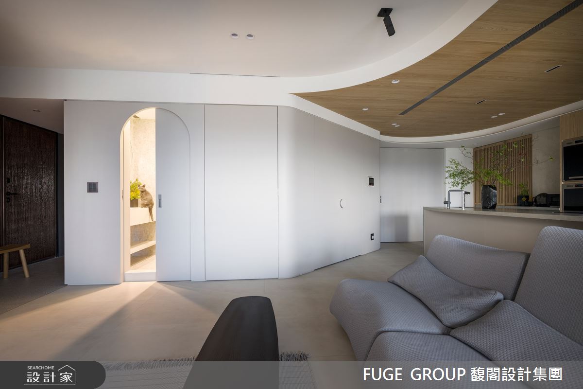 35坪新成屋(5年以下)＿混搭風客廳浴室中島案例圖片＿FUGE GROUP 馥閣設計集團＿馥閣_He's A Keeper之28