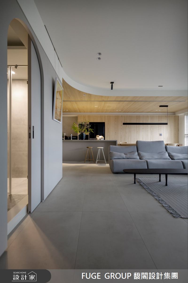 35坪新成屋(5年以下)＿混搭風客廳餐廳浴室案例圖片＿FUGE GROUP 馥閣設計集團＿馥閣_He's A Keeper之30