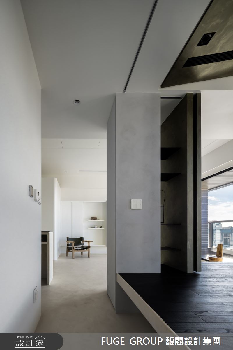 24坪毛胚屋＿簡約風客廳走廊多功能室案例圖片＿FUGE GROUP 馥閣設計集團＿馥閣_Oasis of Freedom 自由綠洲之22