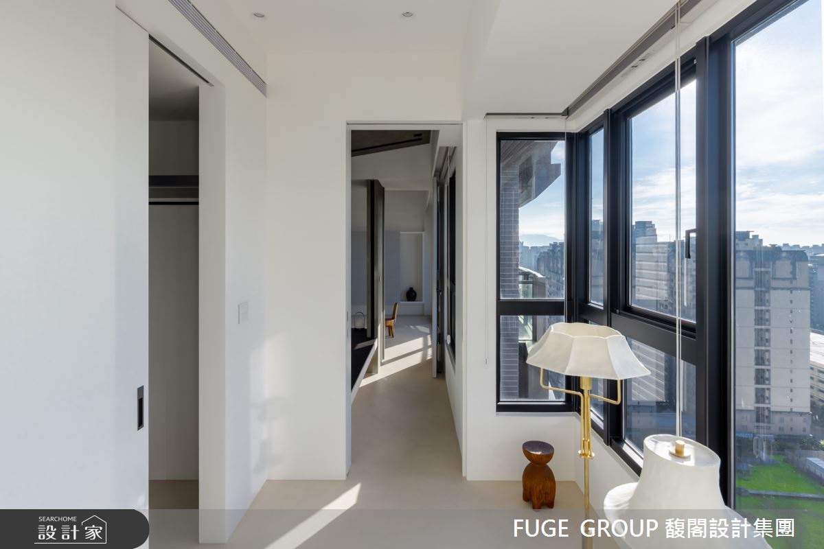 24坪毛胚屋＿簡約風書房走廊工作區案例圖片＿FUGE GROUP 馥閣設計集團＿馥閣_Oasis of Freedom 自由綠洲之25