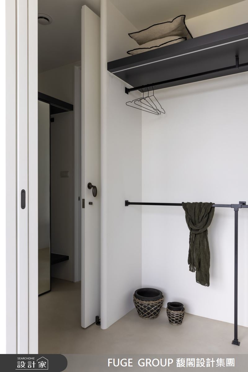 24坪毛胚屋＿簡約風更衣間案例圖片＿FUGE GROUP 馥閣設計集團＿馥閣_Oasis of Freedom 自由綠洲之26