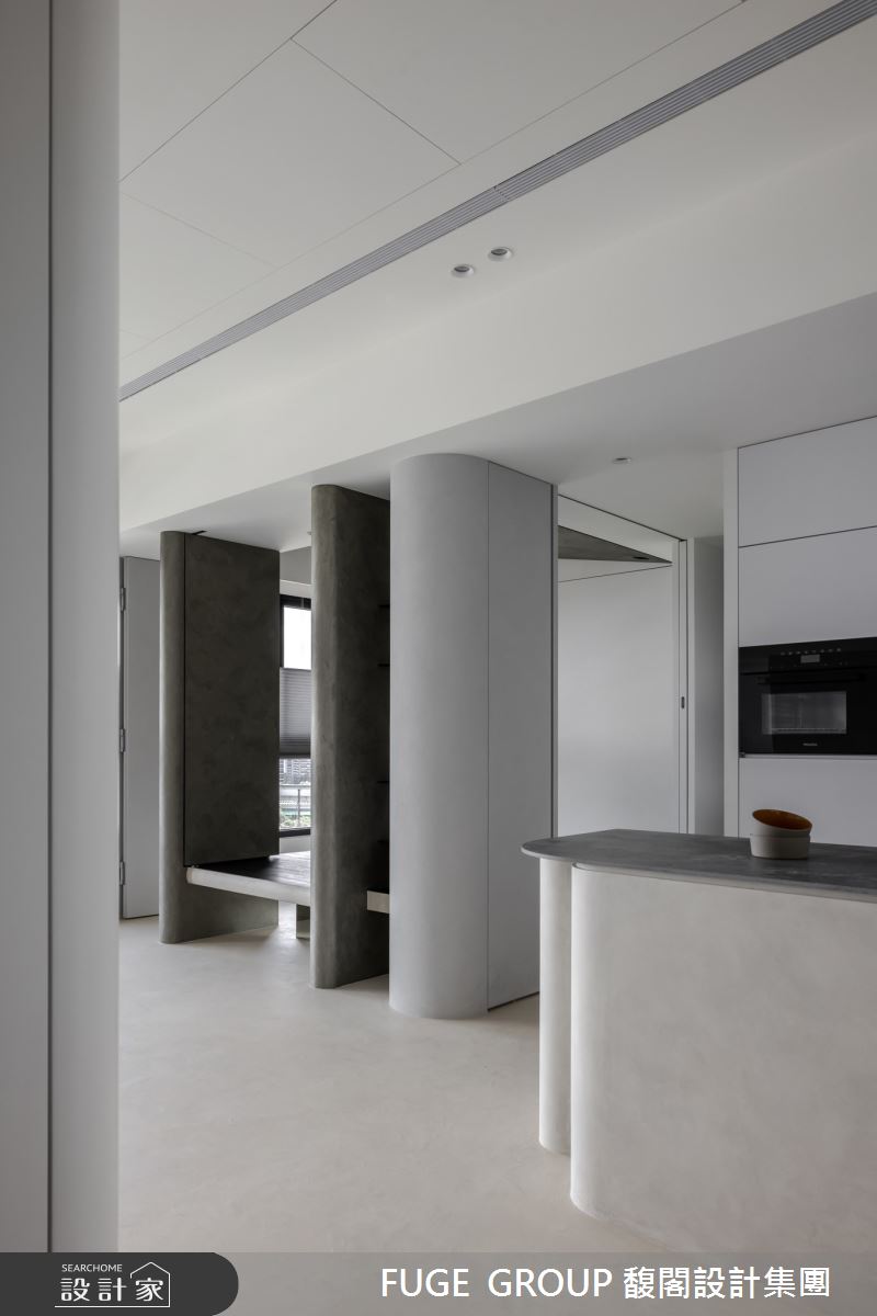 24坪毛胚屋＿簡約風多功能室中島案例圖片＿FUGE GROUP 馥閣設計集團＿馥閣_Oasis of Freedom 自由綠洲之3