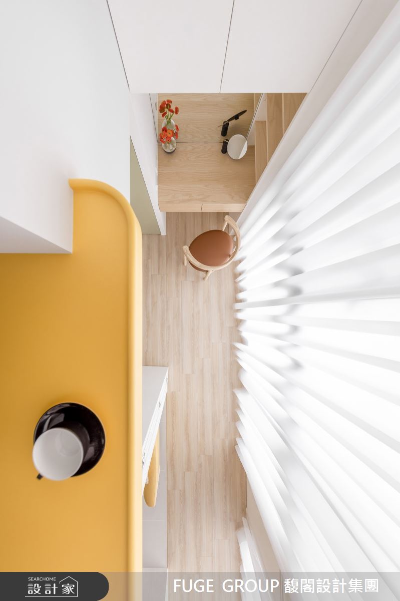 預售屋＿北歐風走廊案例圖片＿FUGE GROUP 馥閣設計集團＿馥閣_Steps for the Future（ft. #哈囉兔兔）之18