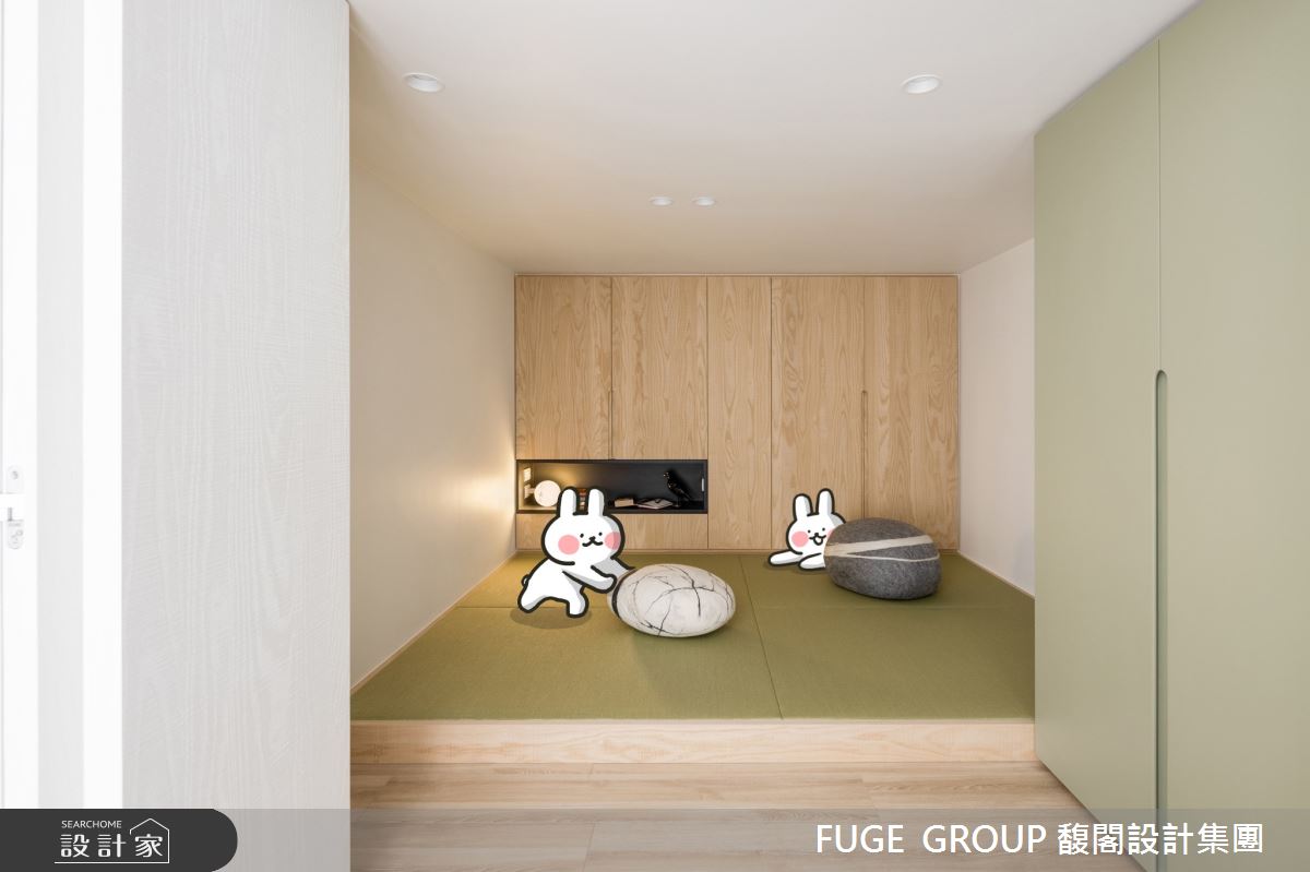 預售屋＿北歐風多功能室案例圖片＿FUGE GROUP 馥閣設計集團＿馥閣_Steps for the Future（ft. #哈囉兔兔）之22