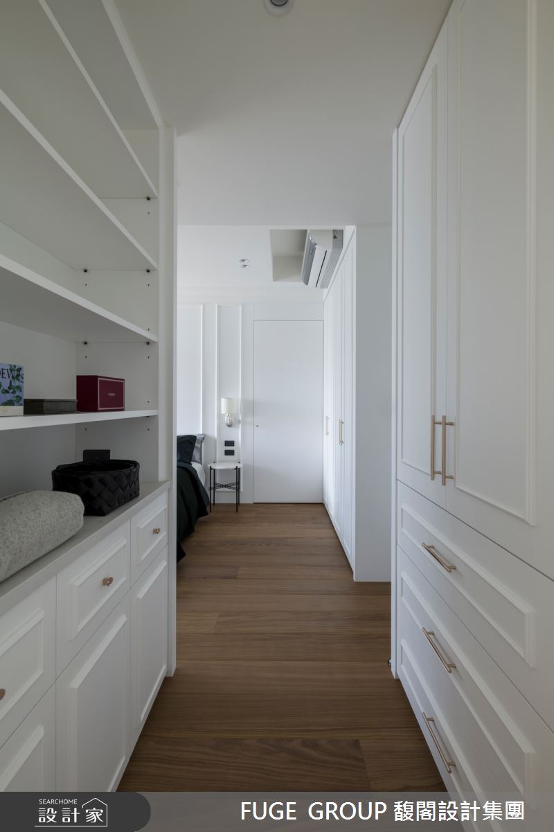 41坪中古屋(5~15年)＿美式風臥室案例圖片＿FUGE GROUP 馥閣設計集團＿馥閣_光影中的光陰 Chill White Warmth之24
