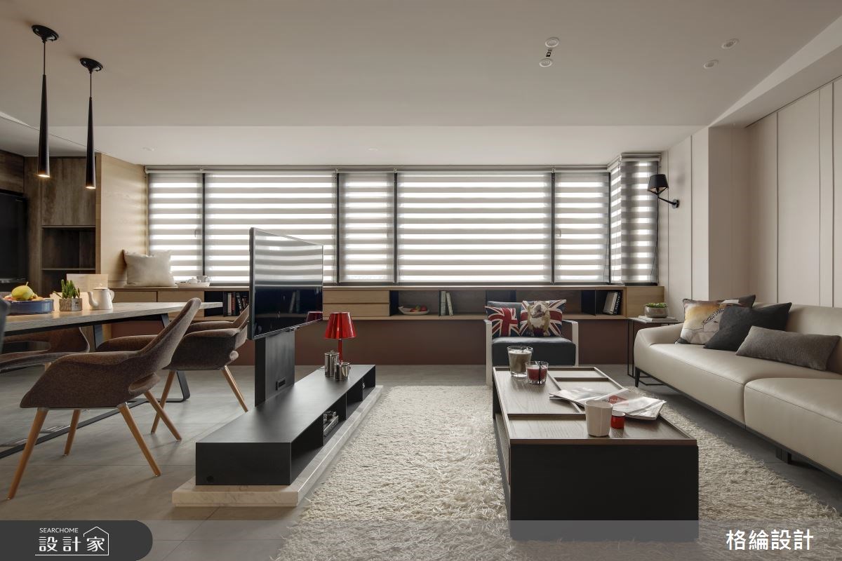 28坪老屋(16~30年)＿簡約風客廳餐廳案例圖片＿格綸設計 Guru Interior Design Consultant＿格綸_14之1
