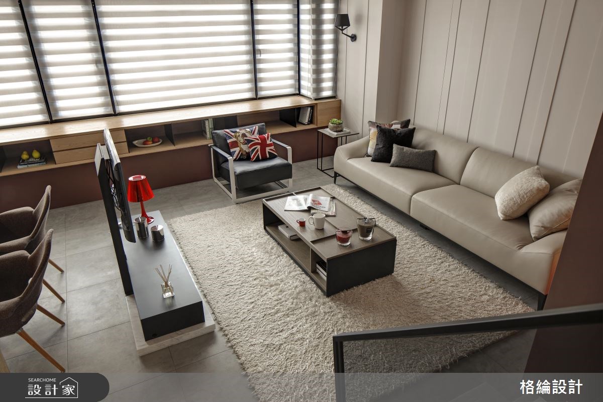 28坪老屋(16~30年)＿簡約風客廳案例圖片＿格綸設計 Guru Interior Design Consultant＿格綸_14之2