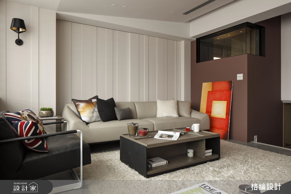 28坪老屋(16~30年)＿簡約風客廳案例圖片＿格綸設計 Guru Interior Design Consultant＿格綸_14之3