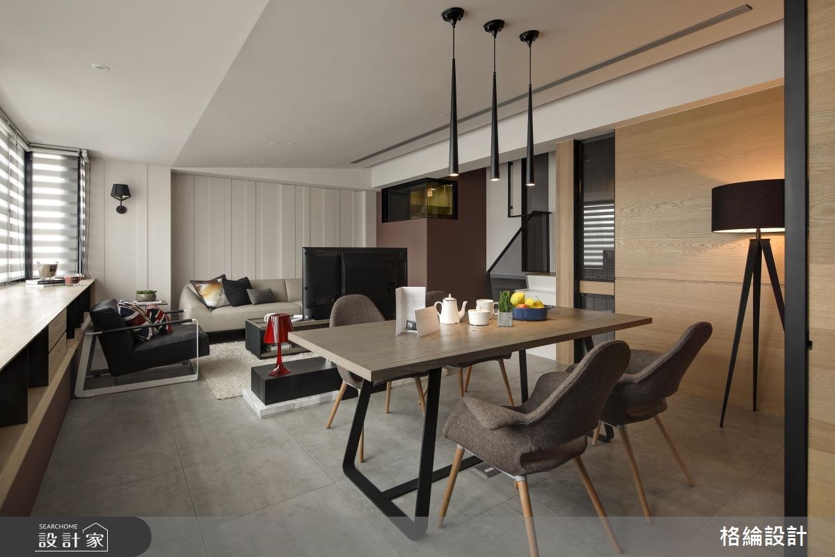 28坪老屋(16~30年)＿簡約風客廳餐廳案例圖片＿格綸設計 Guru Interior Design Consultant＿格綸_14之7