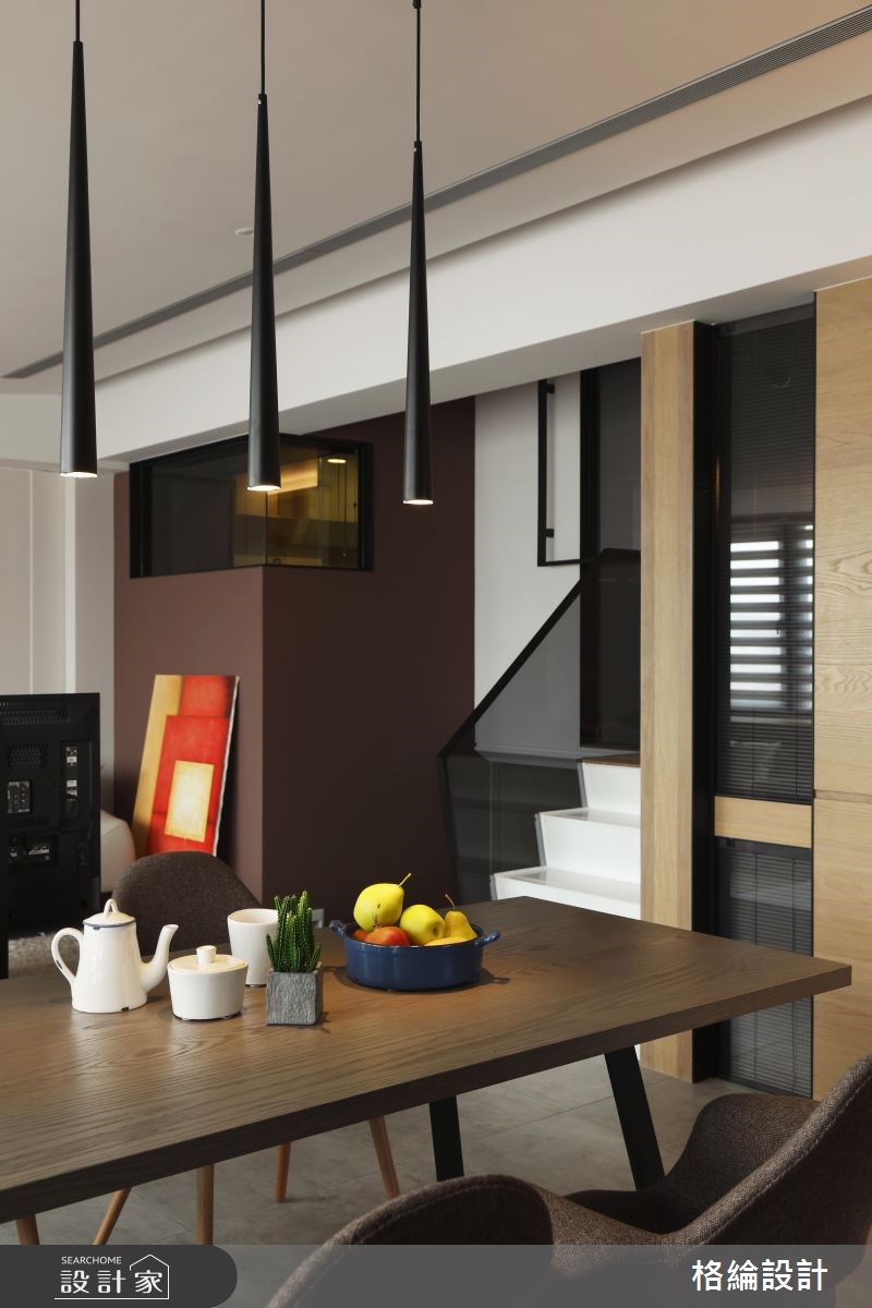28坪老屋(16~30年)＿簡約風餐廳樓梯案例圖片＿格綸設計 Guru Interior Design Consultant＿格綸_14之9