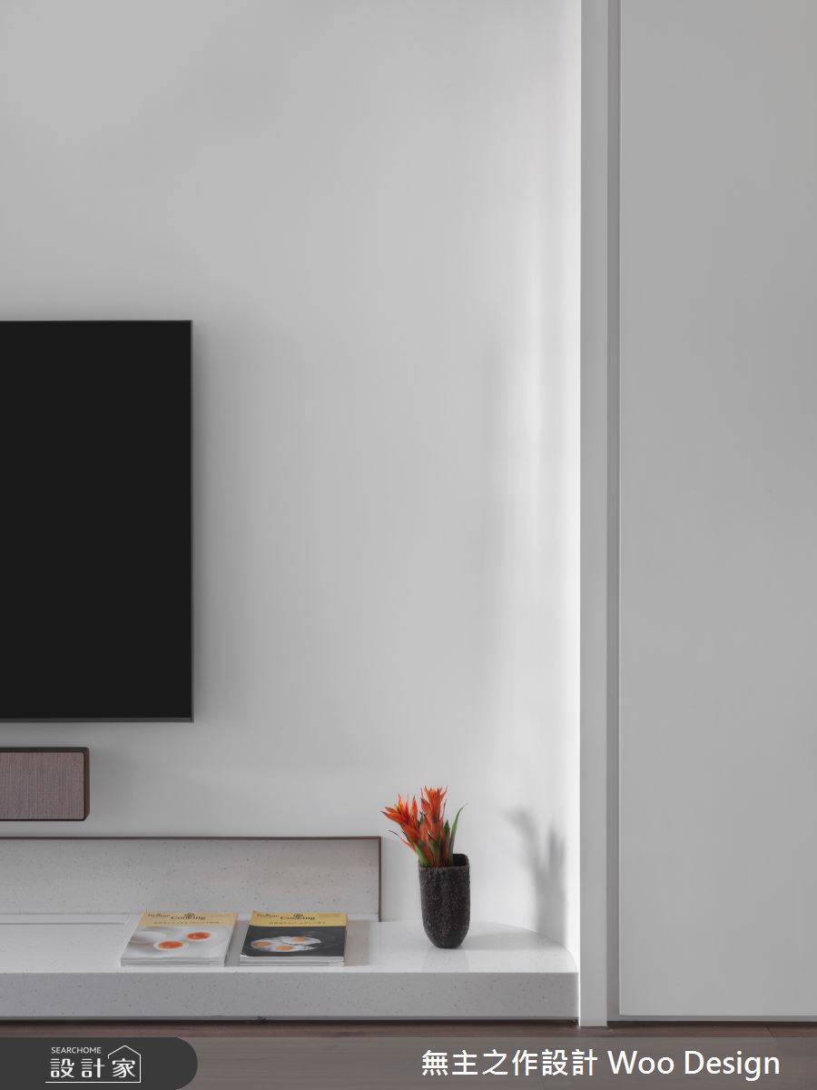 38坪預售屋＿現代簡約風客廳案例圖片＿無主之作空間設計＿無主之作_02之6