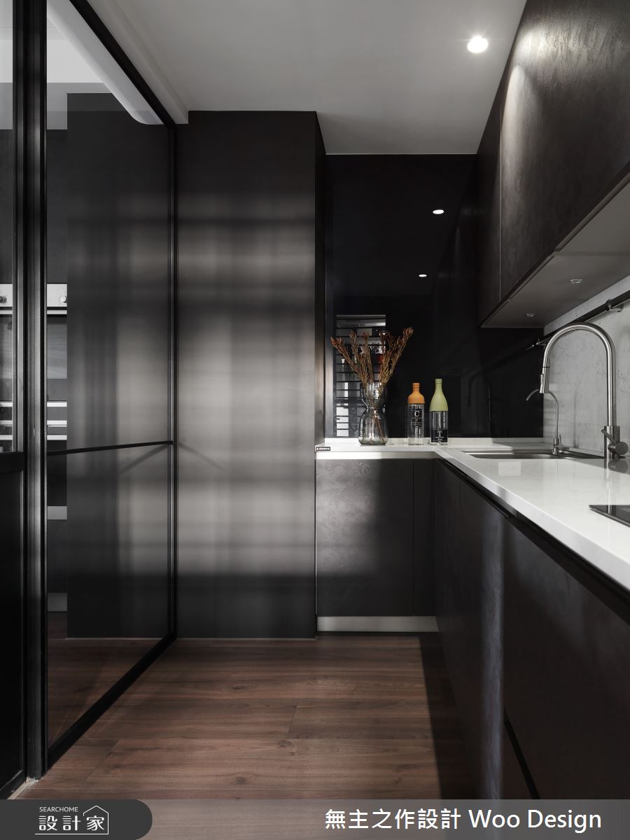 38坪預售屋＿現代簡約風廚房中島案例圖片＿無主之作空間設計＿無主之作_02之15