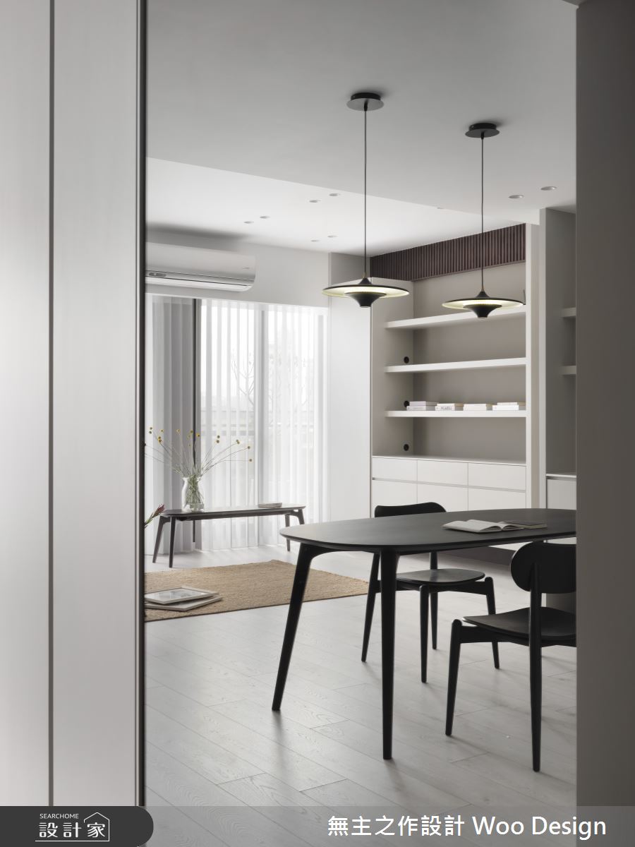 32坪預售屋＿北歐風餐廳案例圖片＿無主之作空間設計＿無主之作_03之3