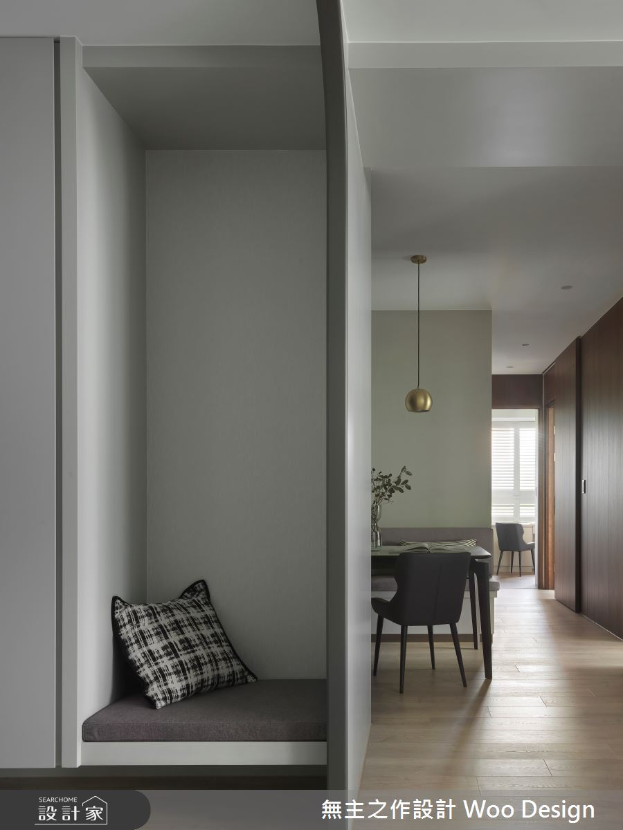 34坪新成屋(5年以下)＿現代美式風玄關餐廳案例圖片＿無主之作空間設計＿無主之作_04之5