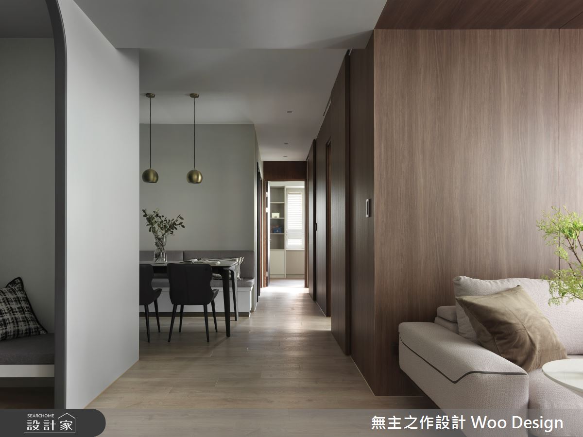 34坪新成屋(5年以下)＿現代美式風玄關客廳餐廳案例圖片＿無主之作空間設計＿無主之作_04之6