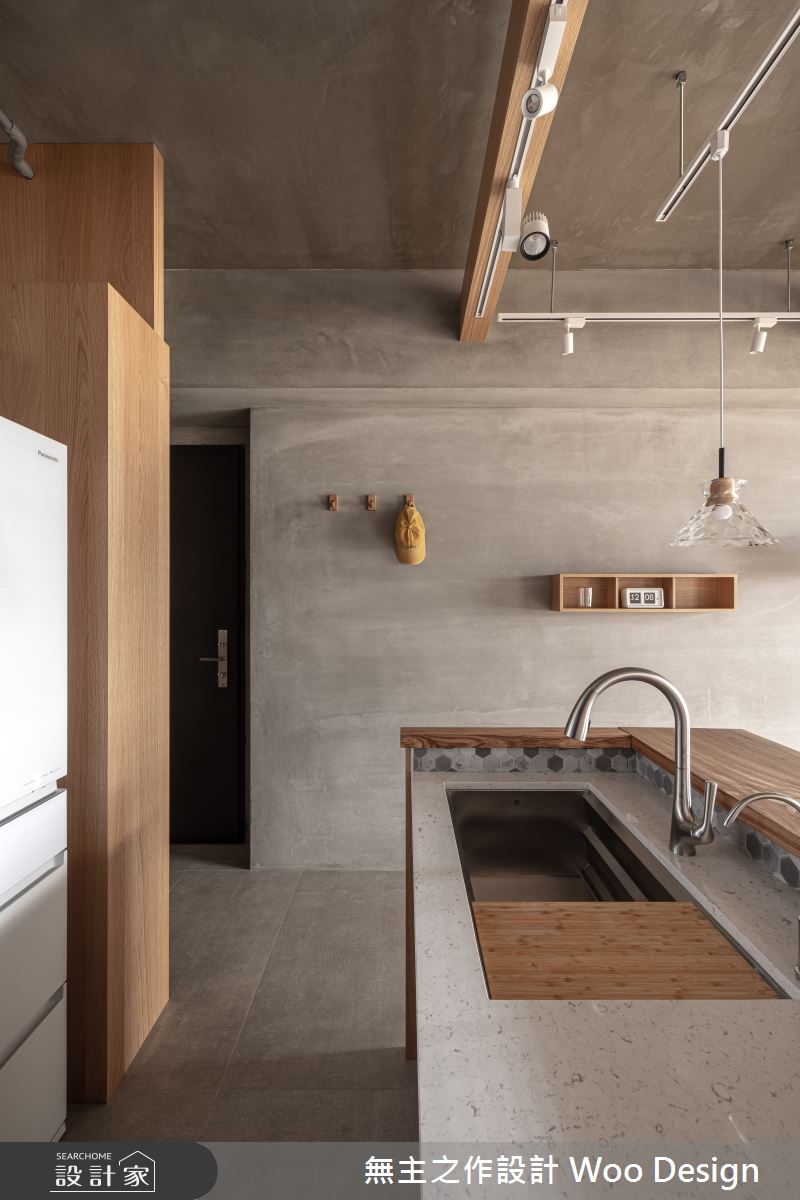 25坪預售屋＿日式無印風餐廳廚房中島案例圖片＿無主之作空間設計＿無主之作_05之3