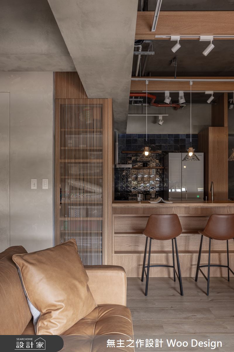25坪預售屋＿日式無印風客廳餐廳中島案例圖片＿無主之作空間設計＿無主之作_05之14