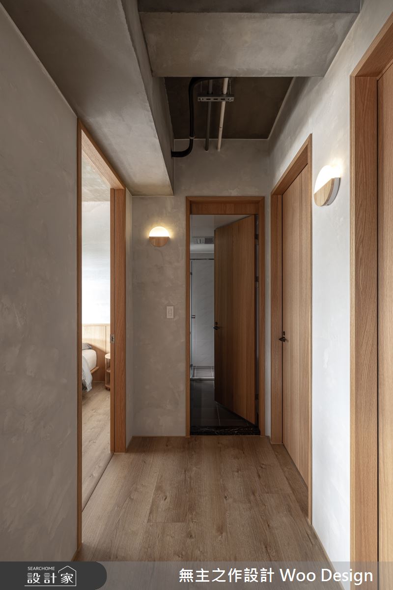 25坪預售屋＿日式無印風走廊案例圖片＿無主之作空間設計＿無主之作_05之16